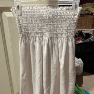 NWOT JUICY COUTURE WHITE TERRY CLOTH BATHING SUIT COVER UP DRESS SIZE XL